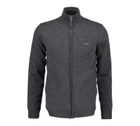 Cardigan zippé Gant Superfine Gris S