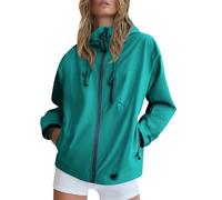 Cardigans légers décontractés à manches longues et col en V pour femme - Imprimé boutonné - Vêtements d'extérieur ouverts sur le devant, 1B-Vert noirâtre, XXL