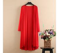 Cardigans pour Femmes, Longs en Mousseline De Soie, Chemisiers De Plage Unis, Cardigans en Maille, Kimono D'Été Léger À Manches Longues, Poncho De Plage