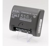 Cardin S449 RQM449200 - Récepteur 2 canaux 433,92 MHz compatible TXC449 pour portails et garages - Mémoire 300 télécommandes - 2 sorties relais NO/NC - 12/24V AC/DC + 1 Goodies DOMOBIP