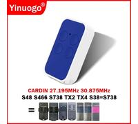 Cardin S738-Tx2 S738-Tx4 S48-Tx2 S48-Tx4 S466-Tx2 S466-Tx4 Télécommande 30.875mhz 27.195mhz Partners Code 4 Canal Porte Ouvre