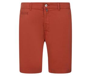 Cardin Sportswear - Short Chino en Coton Rouge uni à Coupe Regular fit et à Taille intermédiaire - Taille 44