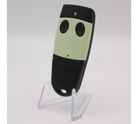 Cardin TXEDGE2 433.92 MHz - Télécommande 2 canaux Vert fluo & noir pour automatismes - Technologie Code Fixe + Rolling Code - Compatible récepteurs EDGE + 1 Goodies Domobip (Lot de 2)