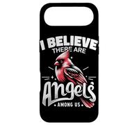 Cardinal Bird Je Crois qu'il y a des Anges Parmi Nous Cardin Rouge Coque pour iPhone Air