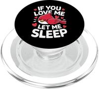 Cardinal Bird, si tu m'aimes, Laisse-Moi Dormir PopSockets PopGrip pour MagSafe