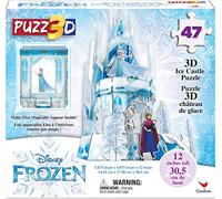 Cardinal Games - 6053088 - Puzzle Château 3D - La Reine des Neiges - Multicolore - Version Anglaise