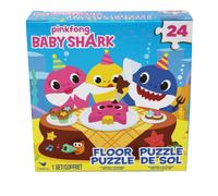 Cardinal Games 6054915 Puzzle de sol Baby Shark 24 pices multicolore