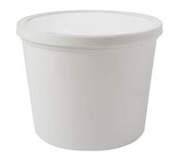 Cardinal Health Lot de 10 récipients polyvalents en polyéthylène avec couvercle à clipser, 500 ml, CHB121