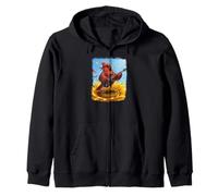 Cardinal Rouge Guitare Biologiste Ornithologue Nature Oiseau Sweat à Capuche