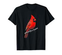 Cardinal Rouge Oiseau Cardinal Nord Nature T-Shirt