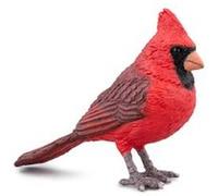 Papo Figurine Cardinal rouge du Nord – Jouet éducatif peint à la main, dès 3 ans