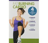 Gaiam Coffret 4 DVD Fat Burning Cardio - Cardio Kick / Cardio Bootcamp / Cardio Dance / Total Cardio
