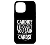 Cardio, Je croyais Que Vous aviez Dit « Carbs Funny Gym Design » Coque pour iPhone 13 Pro Max