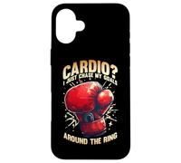 Cardio? Just Chase My Goals Around The Ring Coque pour iPhone 16 Plus