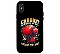 Cardio? Just Chase My Goals Around The Ring Coque pour iPhone X/XS