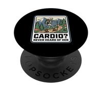 Cardio n'a jamais Entendu Parler de sa drôle de randonnée en Skeleton PopSockets PopGrip Adhésif