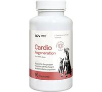 Cardio Regeneration Lab-V, 90 Capsules, Support cardiaque avancé pour chiens et chats, Formule vétérinaire avec Taurine, L - Arginine et L - Carnitine pour chiens et chats, cœur sain