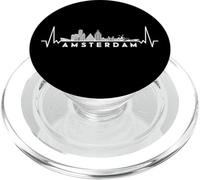 Cardiogram Skyline Netherlands Amsterdam PopSockets PopGrip pour MagSafe