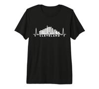 Cardiogram Skyline USA Cleveland T-Shirt Haut de Gamme