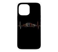 Cardiogramme Vintage ECG Cardiogramme Retro Cars Heartbeat Coque pour iPhone 13 Pro Max