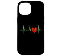 Cardiologue Cardiology Heart ECG Heartbeat Pulse Surgery MD Coque pour iPhone 15