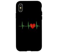 Cardiologue Cardiology Heart ECG Heartbeat Pulse Surgery MD Coque pour iPhone X/XS