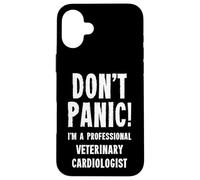 Cardiologue vétérinaire Coque pour iPhone 16 Plus