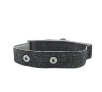 Cardiosport Ceinture de rechange pour moniteur de fréquence cardiaque Gris Taille S à XL Compatible avec Garmin HRM Dual, Wahoo, Polar H7, Decathlon, Peloton Résistant à l'eau
