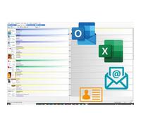 Cardiris Corporate 5 Scanner e Software OCR Multilingue per Biglietti da Visita