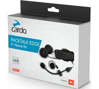Cardo Packtalk Pro/Edge HD JBL Deuxième jeu d’extension de casque, noir pour homme