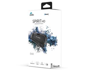 Cardo Spirit Hd Duo Kit Double Système de communication