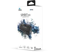 Cardo Spirit HD Système de communication Single Pack, noir