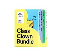 Cards Against Humanity Family Edition : Class Clown Bundle • 3 packs thématiques + 30 cartes vierges pour vos blagues idiotes