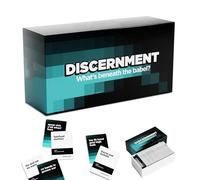 Cards Christians Like Game, Jeu de cartes de discernement, cartes humoristiques assorties avec des réponses amusantes ou audacieuses, amusant pour les adolescents, les soirées de jeu pour adultes de