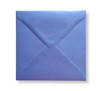 Cards & Crafts 100 enveloppes métalliques de luxe - 14 x 14 cm - 110 grammes - 140 x 140 mm (lavande, 50)