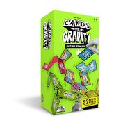 Cards Vs Gravity Pro : comprend un sac de voyage et des cartes supplémentaires | Jeu de voyage amusant en famille pour 2 à 8 joueurs, meilleur nouveau jeu d'empilage de cartes