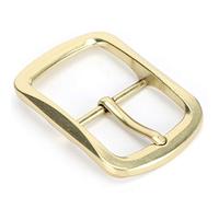 cardyven Brass Belt Buckle, Retro Removable Single Prong Waistband Fastening Adjuster Accessories (Belt buckle style B)