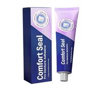 Care Adhesive, Compact Denture Cream, Fixture Tool with Balance, Household Utility with Relief, 40g Lifestyle Category, Glue Set for Travel Comfort Security Home Braces Care Women Men