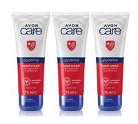 Care Avon Lot de 3 tubes de crème nourrissante à la glycérine 75 ml chacun