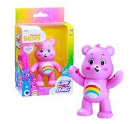 Care Bears, 1 Figurine articulée, 10 cm, Modèle Cheer Bear, 4+, CAR104, Rose