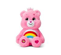 Basic Fun - Peluche Care Bears Cheer Bear 22061 - 14 pouces, taille moyenne, rose