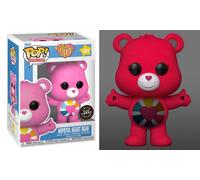 Care Bears 40TH Poursuite Brillant Hopeful Cœur Ours 9.5cm Figurine Pop Vinyle