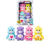 Care Bears Basic Fun Coffret Trésor Ensemble de 4 Peluches Beanie, Douces & Câlines, Parfaites pour Collectionner & Jouer, Convient aux Garçons & Filles dès 3 Ans