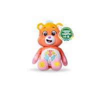 Care Bears - Basic Fun Thankful Heart Bear Peluche 22 cm - Écusson cœur Scintillant - Jouet Doux pour Enfants et collectionneurs dès 3 Ans