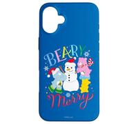 Care Bears Beary Merry avec Cheer Bear et vœux de Noël Coque pour iPhone 16 Plus