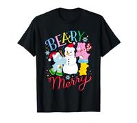Care Bears Beary Merry Snowman Christmas T-Shirt