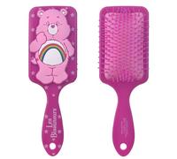 Care Bears Brosse à cheveux démêlante en silicone, design rectangulaire mignon et fonctionnel pour tous les types de cheveux, douce pour les nœuds, parfaite pour les enfants et les adultes