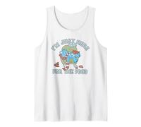 Care Bears Christmas I'm Just Here for The Food Bedtime Bear Débardeur