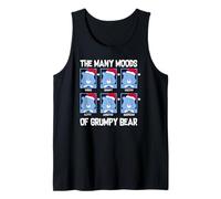 Care Bears Christmas The Many Moods of Grumpy Bear Chart Débardeur