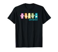 Care Bears Classic Vintage Rainbow Bears Line Up Logo T-Shirt
